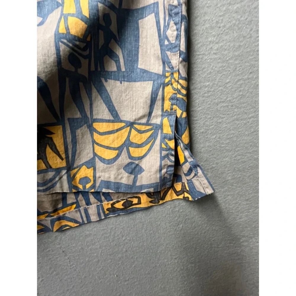 VTG Reyn Spooner S (21x27) Hawaiian Aloha Shirt Made Hawaii Abstract Art 80s